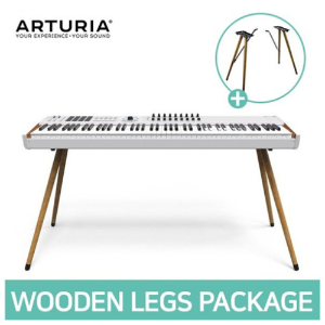 ARTURIA KeyLab 88 MkII White + Wooden Legs
