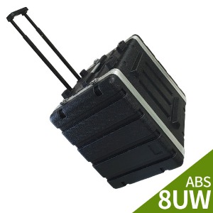 LSR ABS8UW 앰프 이펙터 랙케이스 바퀴장착형