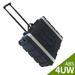 LSR ABS4UW 앰프 이펙터 랙케이스 바퀴장착형